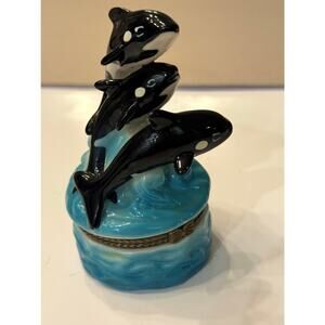 Orca Family Harmony” Trinket Box
